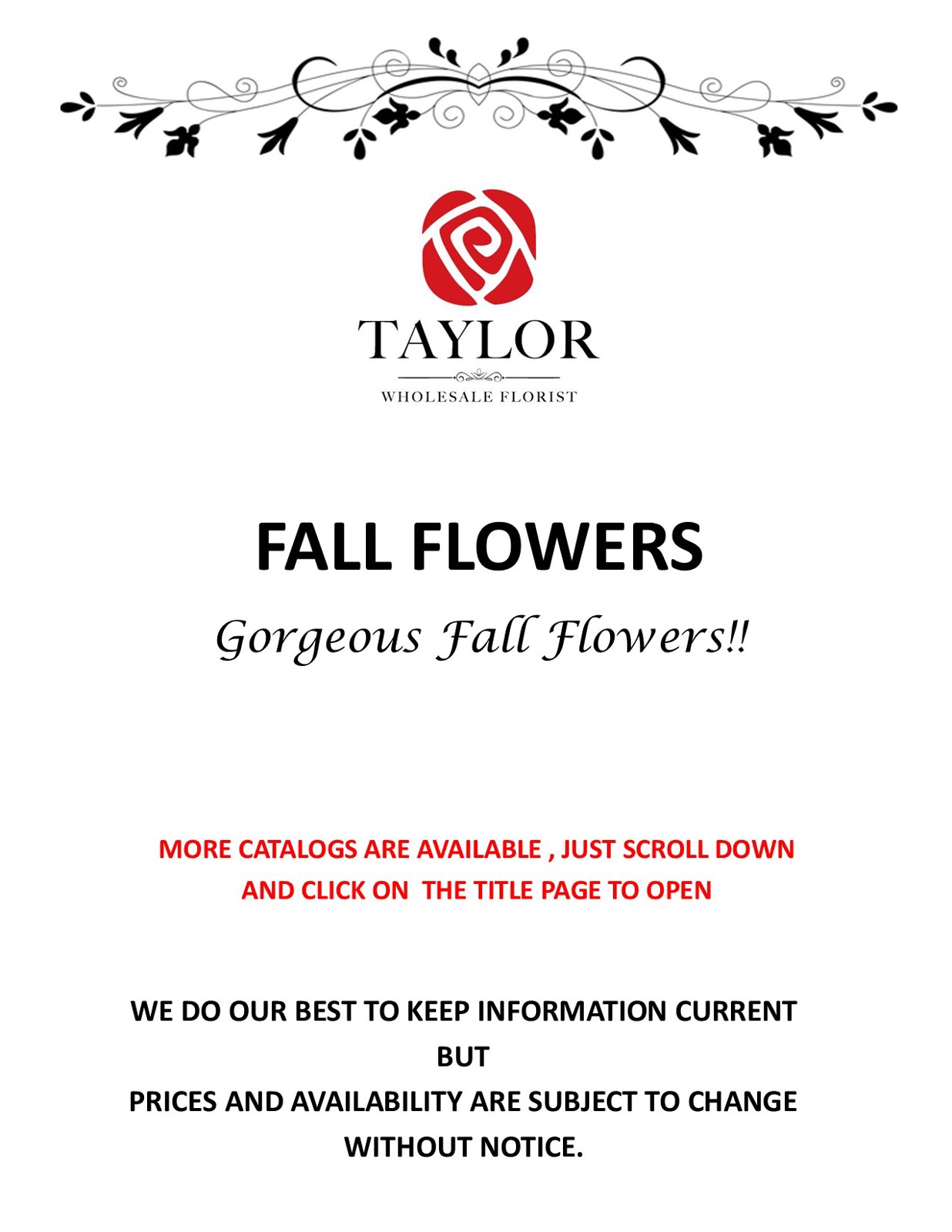 Taylor Wholesale Florist